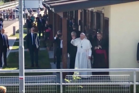 Bentornato nelle Marche a Papa Francesco 